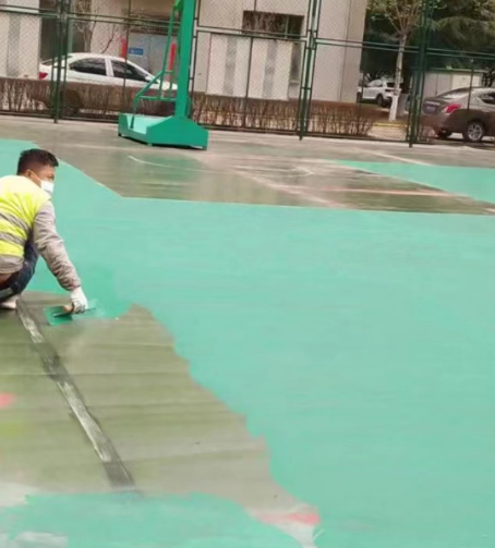 晋城球场地面翻新